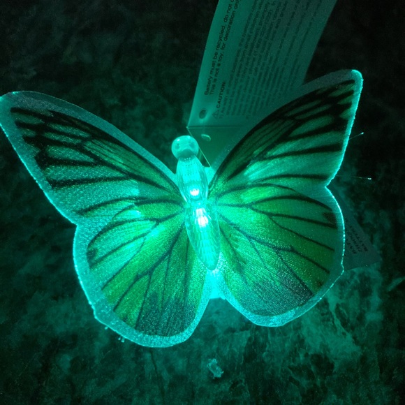 NWT LED Butterfly Clip Fiberoptic Decor - Picture 8 of 8